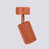 Plafonnier KARBON 1 Ocre Rouge Sollux | Luminaire GU10 Design