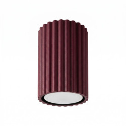 Plafonnier KARBON 10 Bordeaux Sollux | Spot Design GU10