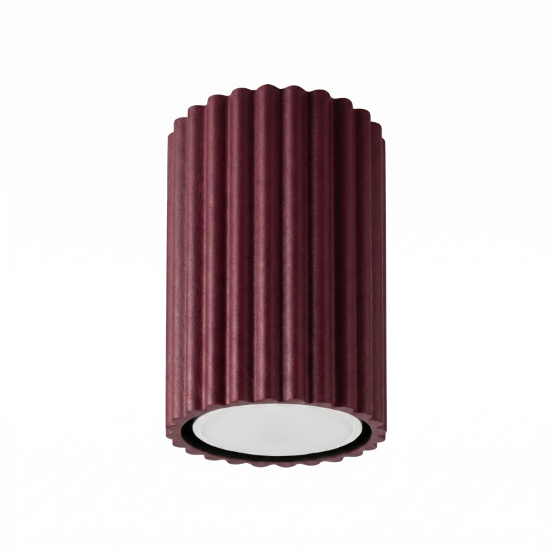 Plafonnier KARBON 10 Bordeaux Sollux | Spot Design GU10