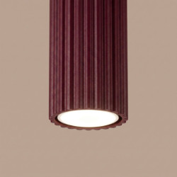 Plafonnier KARBON 10 Bordeaux Sollux | Spot Design GU10