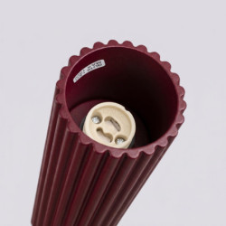 Plafonnier KARBON 10 Bordeaux Sollux | Spot Design GU10