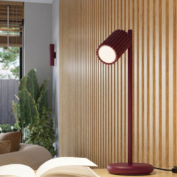 Plafonnier KARBON 10 Bordeaux Sollux | Spot Design GU10