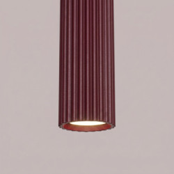 Suspension KARBON 1 Bordeaux Sollux | Luminaire Design GU10