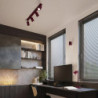 Plafonnier KARBON 4L Bordeaux Sollux | Luminaire Design GU10