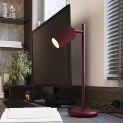 Plafonnier KARBON 4L Bordeaux Sollux | Luminaire Design GU10