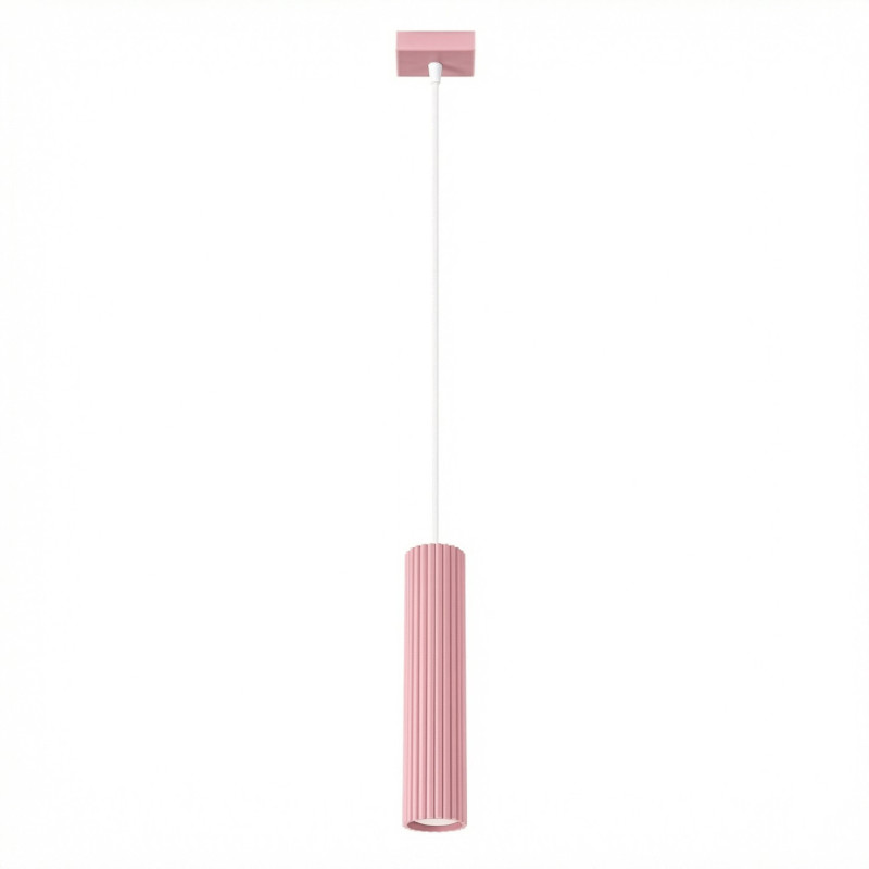 Suspension KARBON 1 Rose Sollux | Luminaire Design GU10