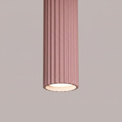 Suspension KARBON 1 Rose Sollux | Luminaire Design GU10
