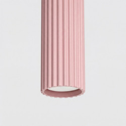 Suspension KARBON 1 Rose Sollux | Luminaire Design GU10