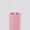 Suspension KARBON 1 Rose Sollux | Luminaire Design GU10