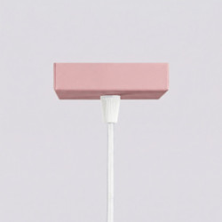 Suspension KARBON 1 Rose Sollux | Luminaire Design GU10