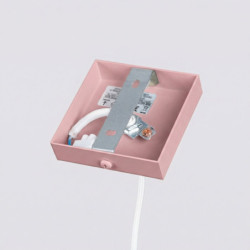 Suspension KARBON 1 Rose Sollux | Luminaire Design GU10
