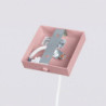 Suspension KARBON 1 Rose Sollux | Luminaire Design GU10