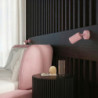 Applique Murale KARBON Rose avec Interrupteur Sollux | GU10