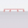 Plafonnier KARBON 4L Rose Sollux | Luminaire Design 4 GU10