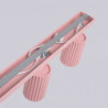 Plafonnier KARBON 4L Rose Sollux | Luminaire Design 4 GU10