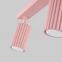 Plafonnier KARBON 4L Rose Sollux | Luminaire Design 4 GU10