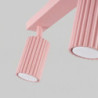 Plafonnier KARBON 4L Rose Sollux | Luminaire Design 4 GU10
