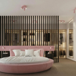 Plafonnier KARBON 3P Rose Sollux | Luminaire Design 3 GU10