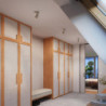 Plafonnier KARBON 1 Taupe Sollux | Luminaire Design GU10