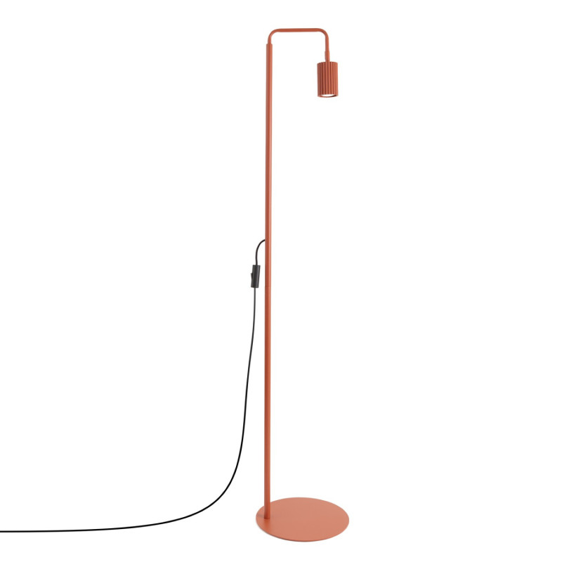 Lampadaire KARBON 1 Ocre Rouge Sollux | Luminaire Design GU10