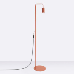 Lampadaire KARBON 1 Ocre Rouge Sollux | Luminaire Design GU10
