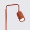 Lampadaire KARBON 1 Ocre Rouge Sollux | Luminaire Design GU10
