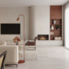 Lampadaire KARBON 1 Ocre Rouge Sollux | Luminaire Design GU10