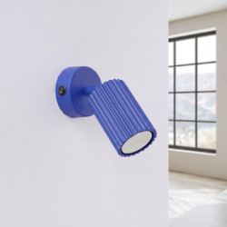 Applique Murale KARBON Outremer avec Interrupteur | Sollux Design