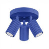 Plafonnier KARBON 3P Outremer Sollux | Spot Design GU10 LED