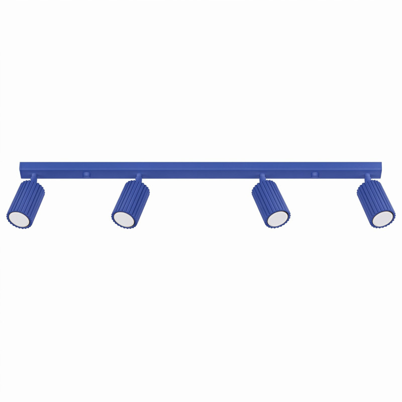 Plafonnier KARBON 4L Outremer Sollux | Luminaire Design GU10