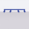 Plafonnier KARBON 4L Outremer Sollux | Luminaire Design GU10
