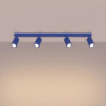 Plafonnier KARBON 4L Outremer Sollux | Luminaire Design GU10