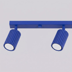 Plafonnier KARBON 4L Outremer Sollux | Luminaire Design GU10