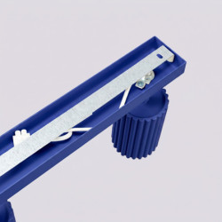 Plafonnier KARBON 4L Outremer Sollux | Luminaire Design GU10