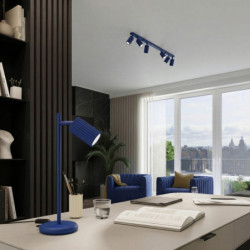 Plafonnier KARBON 4L Outremer Sollux | Luminaire Design GU10