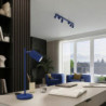 Plafonnier KARBON 4L Outremer Sollux | Luminaire Design GU10