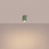 Plafonnier KARBON 10 Sauge Sollux | Spot de Plafond Design GU10