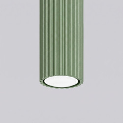 Plafonnier KARBON 10 Sauge Sollux | Spot de Plafond Design GU10