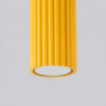 Plafonnier KARBON 10 Jaune Sollux | Spot de Plafond Design GU10