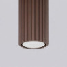 Plafonnier KARBON 10 Brun Sollux | Spot de Plafond Design GU10