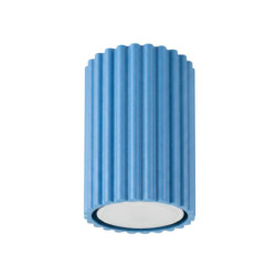 Plafonnier KARBON 10 Azur Sollux | Spot de Plafond Design GU10