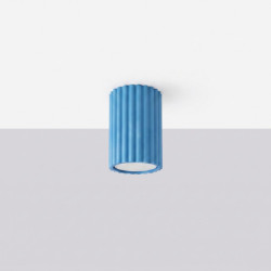 Plafonnier KARBON 10 Azur Sollux | Spot de Plafond Design GU10