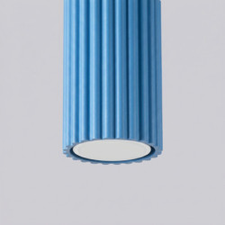 Plafonnier KARBON 10 Azur Sollux | Spot de Plafond Design GU10