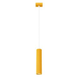 Suspension KARBON 1 Jaune Sollux | Suspension Design GU10