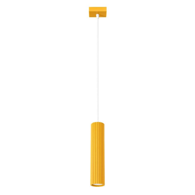 Suspension KARBON 1 Jaune Sollux | Suspension Design GU10