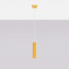 Suspension KARBON 1 Jaune Sollux | Suspension Design GU10
