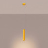 Suspension KARBON 1 Jaune Sollux | Suspension Design GU10