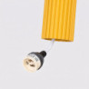 Suspension KARBON 1 Jaune Sollux | Suspension Design GU10
