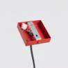 Suspension KARBON 1 Rouge Sollux | Suspension Design GU10