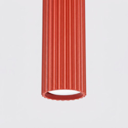 Suspension KARBON 1 Rouge Sollux | Suspension Design GU10